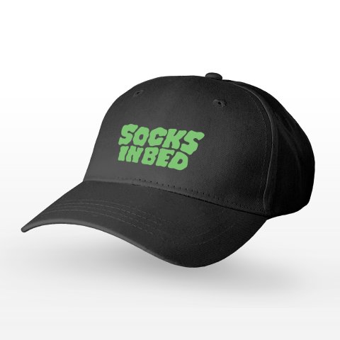 Socks In Bed Logo Baseball Cap